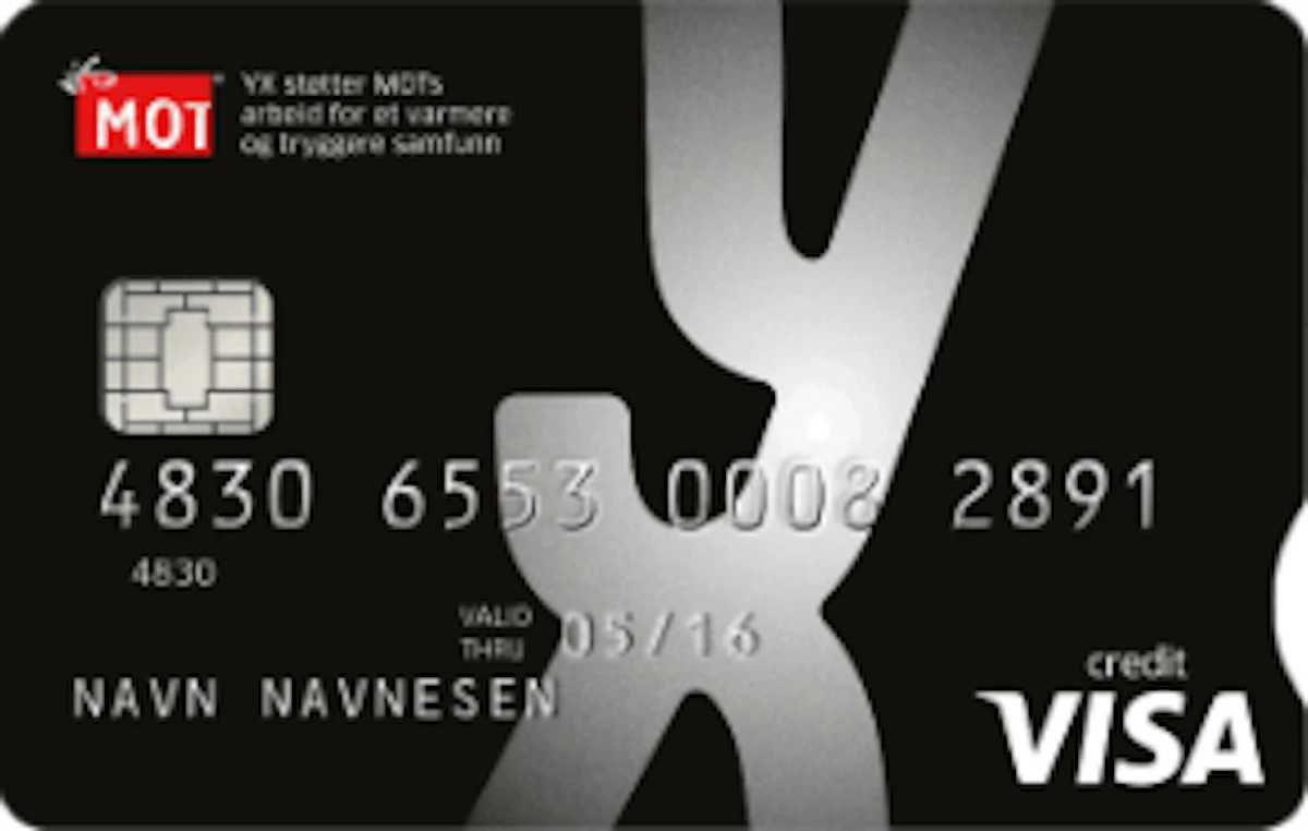 YX Visa fra YX / DNB — kredittkort